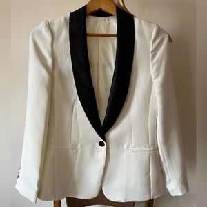 White tuxedo jacket